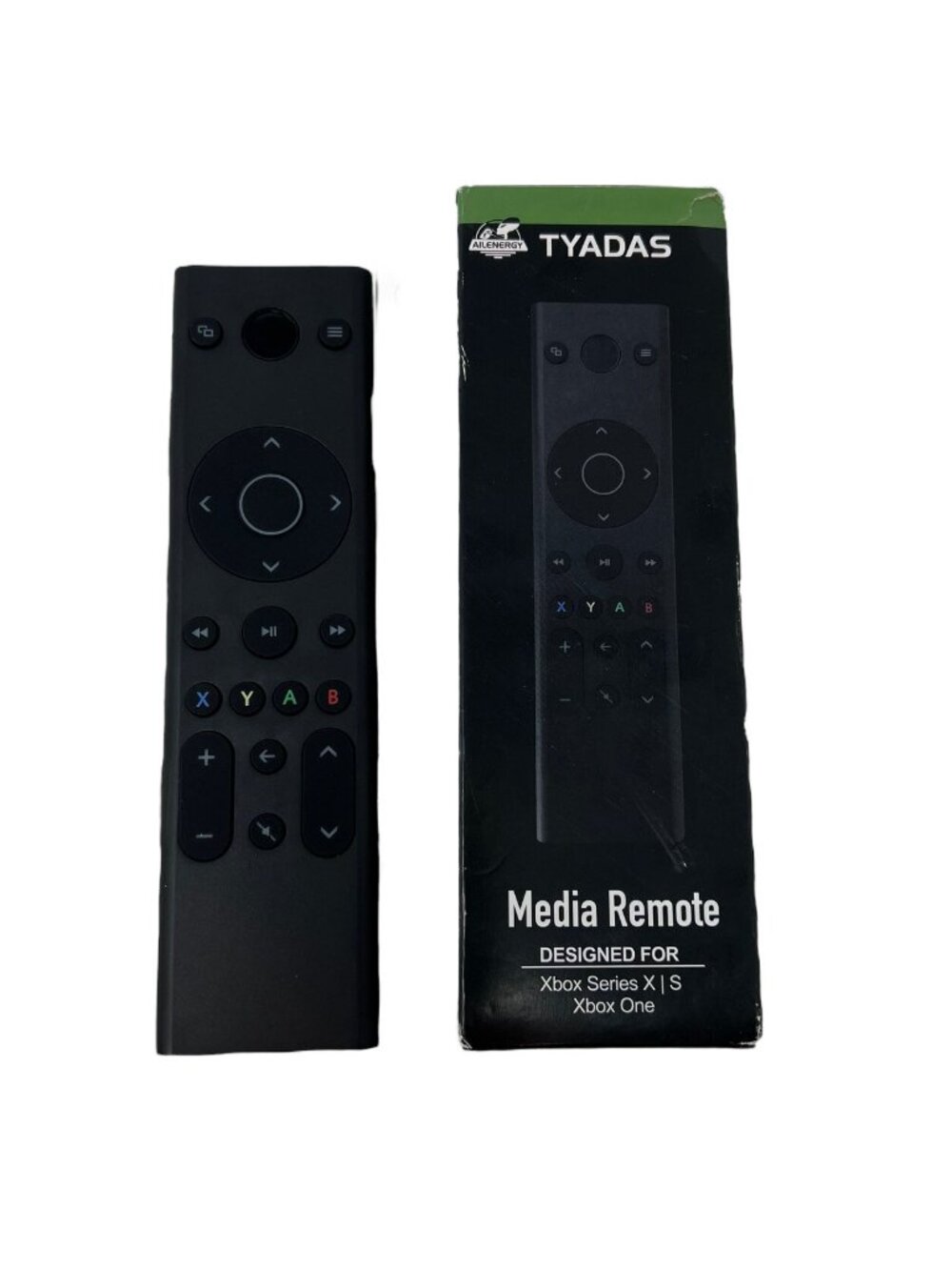Tyadas Gaming Media Remote Control For Xbox One Series X/S New Black Replacement